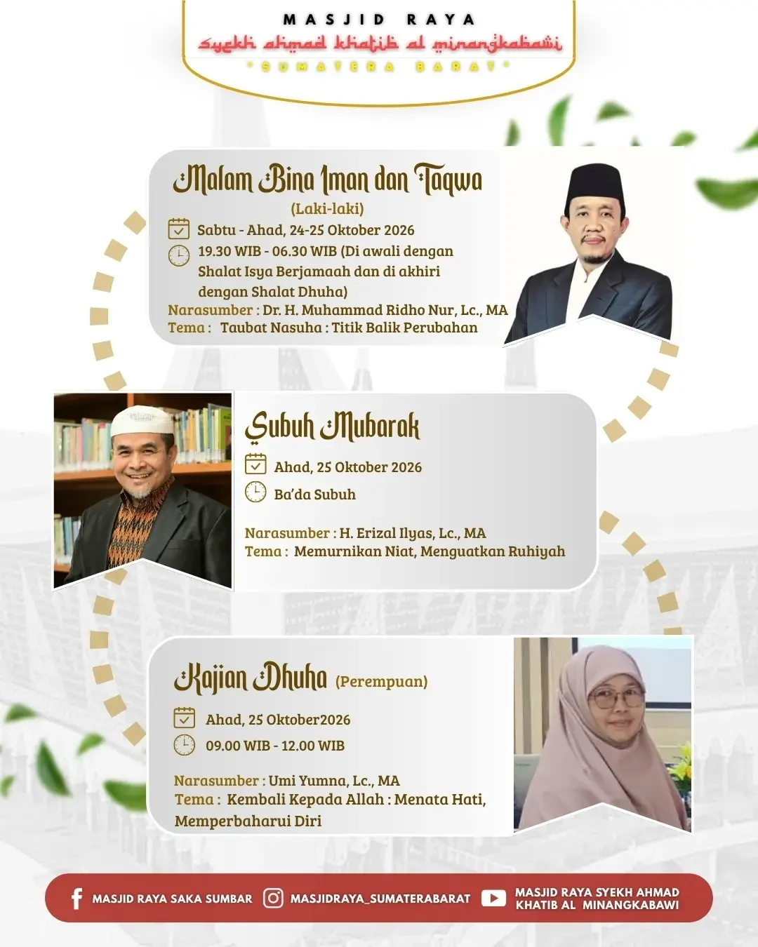 Poster  MABIT dan Kajian Dhuha