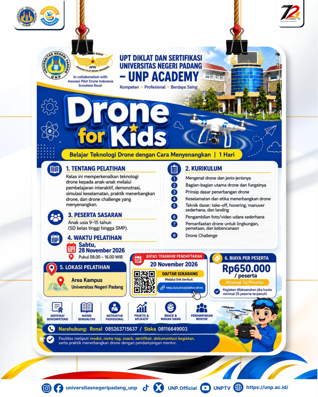 Poster DRONE FOR KIDS