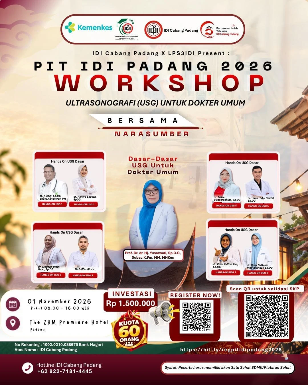 Foto PERTEMUAN ILMIAH TAHUNAN IDI CABANG PADANG 2026  2