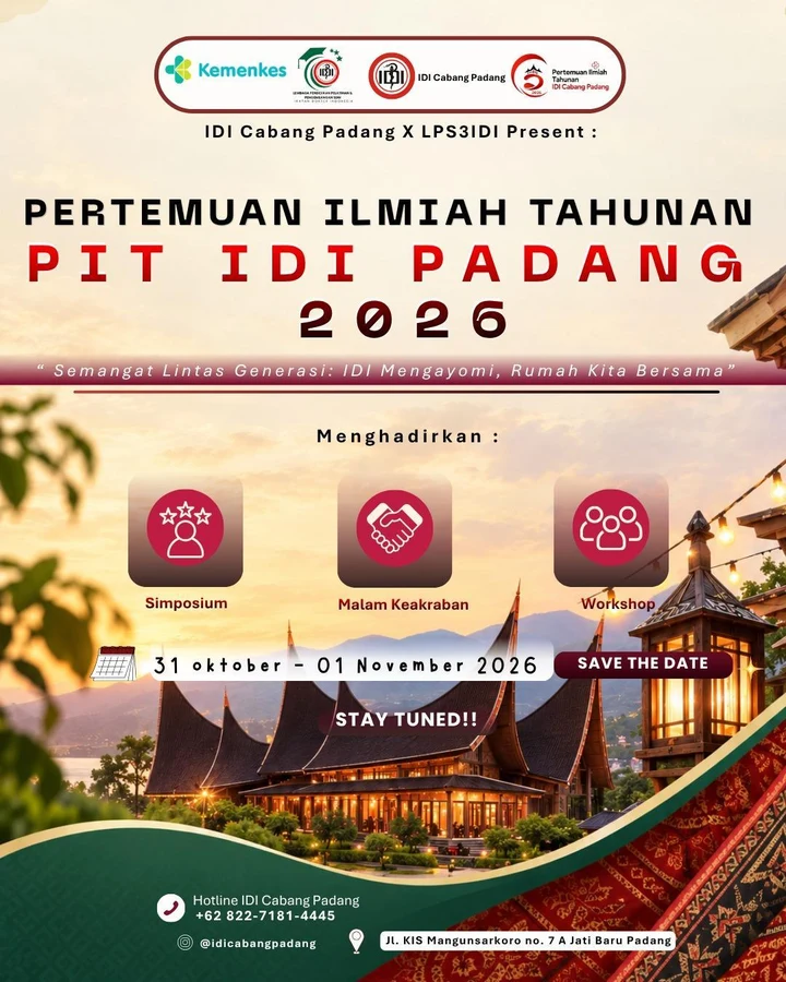 PERTEMUAN ILMIAH TAHUNAN IDI CABANG PADANG 2026