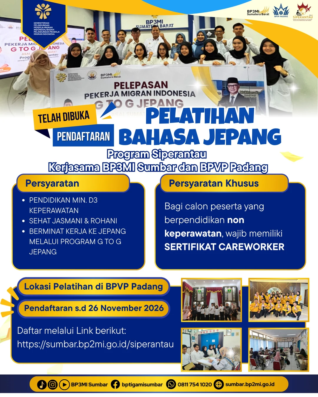 Poster NEXT STOP: JAPAN! SIAP-SIAP WUJUDIN MIMPIMU! 